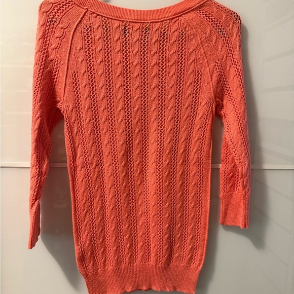 American Eagle Outfitters Coral Crew Neck Sweater - Picture 5 of 6